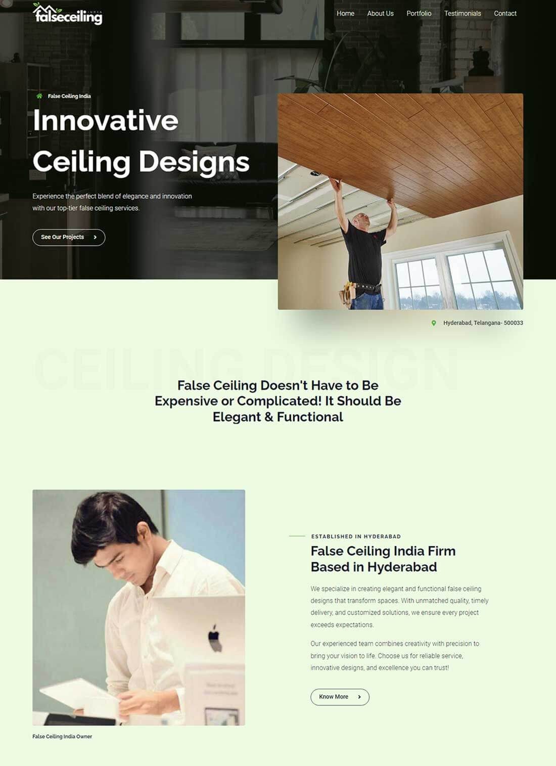 False Ceiling India